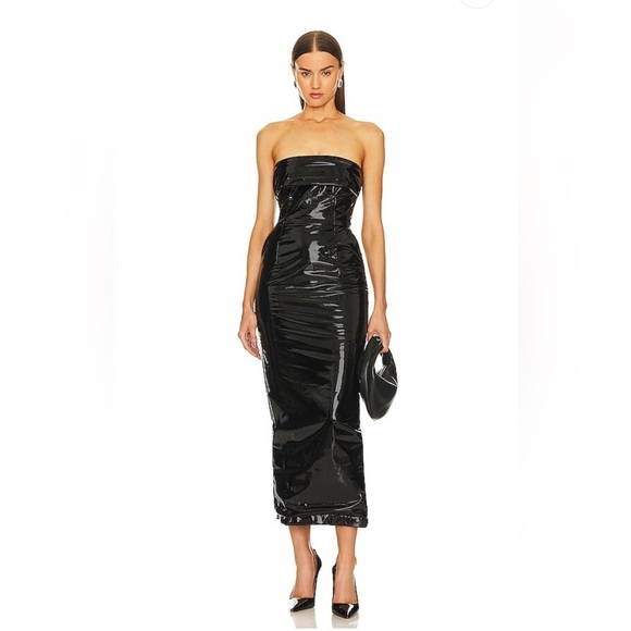 NWOT The New Arrivals by Ilkyaz Oze Rhea Dress in Pigalle Black l - Picture 1 of 12